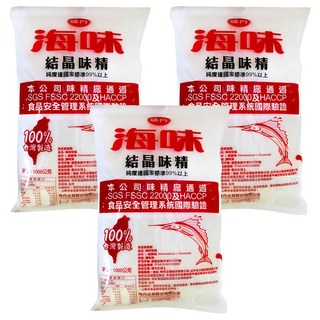 味丹 海味味素, 1kg, 3包