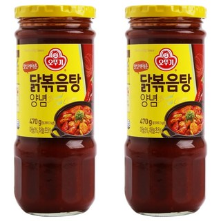 OTTOGI 不倒翁 韓式辣燉雞醬, 470g, 2個