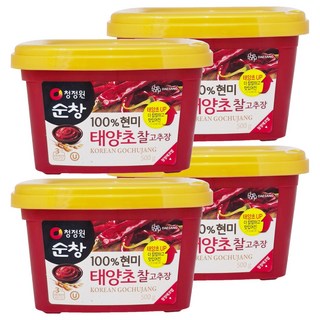清淨園 Sun Chang 淳倉 韓式辣椒醬, 500g, 4盒