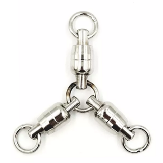 Ghost Blade 鬼刃 不鏽鋼雙培林雙叉轉環 GB30176 6個, 6個裝, 1包