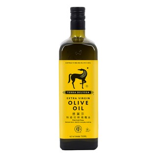TERRA DELYSSA 德麗莎 特級初榨橄欖油，適合各種料理烹飪，高溫烹飪也能安心使用, 750ml, 1瓶