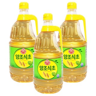 오뚜기 양조 식초, 1.8L, 3개