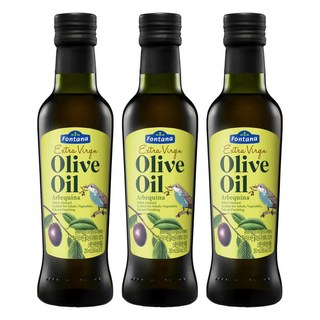 폰타나 엑스트라버진 올리브유 아르베끼나, 250ml, 3개