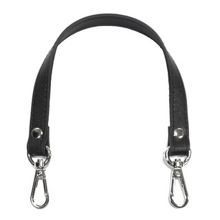 皮革背帶 35cm, 銀戒指