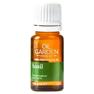 OiL GARDEN 澳悠園 羅勒 100% 純精油 12mL, 1瓶