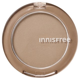 INNISFREE 台灣公司貨 妝自然圓形修容粉餅 6.8g, 1 花生暖棕, 1個