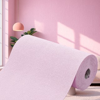 오펠리어 방수 3D 입체 벽지, 핑크