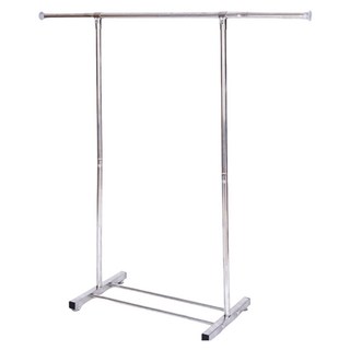 德利生活 不鏽鋼落地曬衣桿 單桿