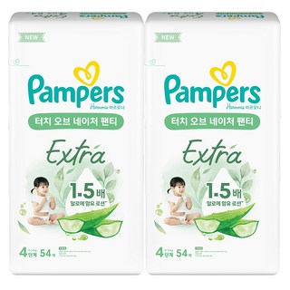 Pampers 幫寶適 Harmonie Touch of Nature Extra褲型尿布, 第4階段, 108張