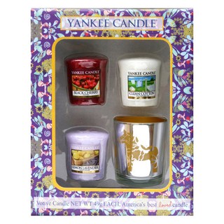 YANKee CANDLe 祈願蠟燭禮盒組, 49g蠟燭, 美國最受喜愛的蠟燭, 香味隨機
