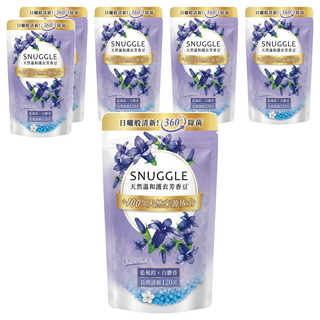 Snuggle 熊寶貝 芳香豆 補充包 藍風鈴 +白麝香, 300ml, 6包