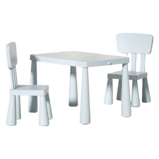 哩哩摳摳LILIKOKO兒童桌椅組，輕巧安全多功能，環保材質