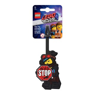 LEGO 樂高玩電影2 - 溫斯頓吊牌 行李箱掛手把作為辨識用 黑色