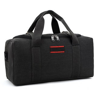 trendy365 帆布多功能包 L T0122, 黑色, 1個