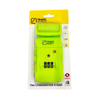 Travel Blue 英國藍旅 TSA密碼鎖行李束帶, TB043, 200 x 5 cm