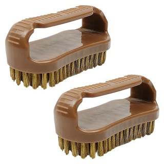 월드크린 땅콩 녹제거 신주 브러쉬 랜덤발송, 2개