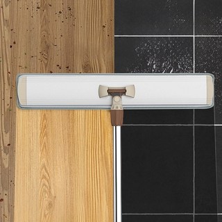 德利生活 鋁合金平板大拖把 93cm 360°旋轉 濕拖乾爽兩用, 1組