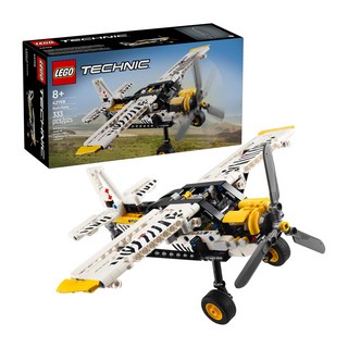 LEGO樂高 42198 Technic 荒野飛機，333片積木組，科技系列模型玩具, 1盒
