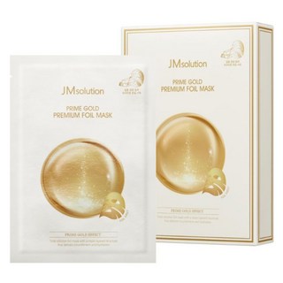 JMsolution 肌司研 頂級黃金潤澤面膜, 10片, 1盒