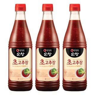 清淨園 醋辣椒醬, 1kg, 3瓶