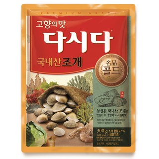 Dasida 名品黃金蛤蜊調味粉, 300g, 1個
