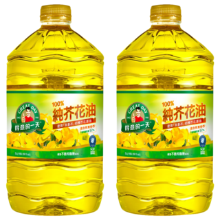 得意的一天 100%純芥花油，採用澳洲非基改初榨芥花原油，不飽和脂肪酸含量高達92%，發煙點高達220℃, 5L, 2桶