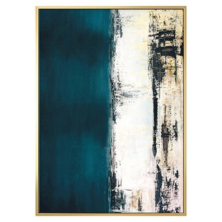 油畫 抽象畫, 59.4 x 42cm, 金色框