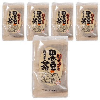 山武 遊月村 黑豆茶茶包 - 無咖啡因, 12g, 10包, 5袋