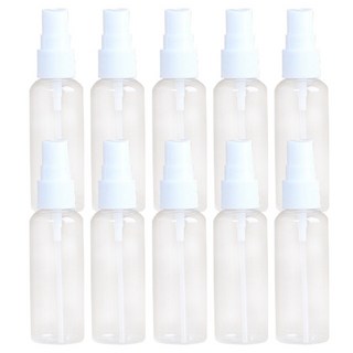 용기다오 스프레이 용기 50ml, 투명, 10개