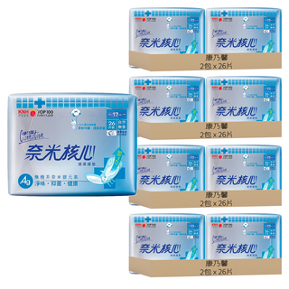 康乃馨 奈米核心健康護墊 自然無香, 17cm, 26片, 8包