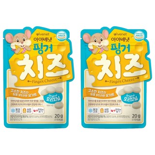 韓國 ivenet 手指起司, 20g, 起司, 2個