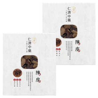 仁濟中藥 陳皮 無防腐 無染硫 無染色, 2盒, 200g