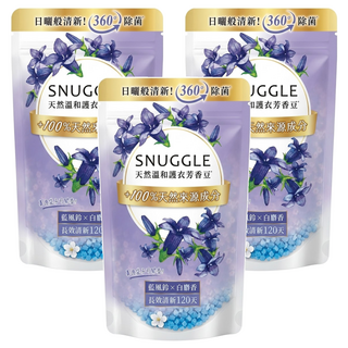Snuggle 熊寶貝 芳香豆 補充包 藍風鈴 +白麝香, 300ml, 3包