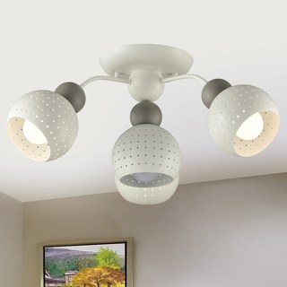 情境光影半吸頂三燈 58 x 27cm, 簡約時尚, E27燈頭, CA4203-3+1C