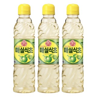 OTTOGI 不倒翁 梅子醋, 900ml, 3瓶