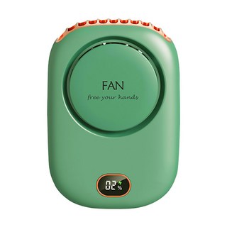 E Store 頸掛風扇 190g, 森林綠, 1個, DQ203