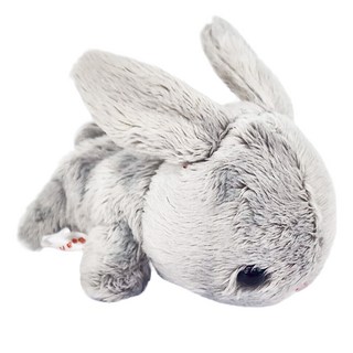 Little Beans 絨毛玩偶兔子, 灰, 1個, 5cm