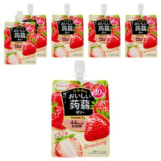Tarami 達樂美 吸果凍 草莓 清爽口感 方便攜帶, 150g, 6包