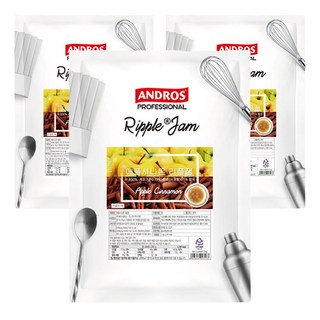 안드로스 애플시나몬 리플잼, 1kg, 3개