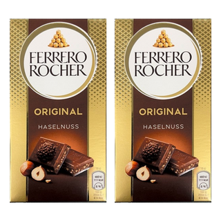 FERRERO ROCHER 金莎 榛果巧克力片, 90g, 2盒