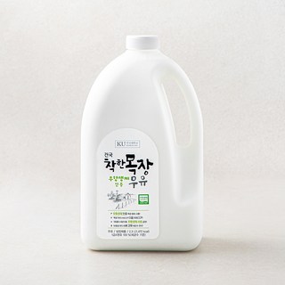 건국유업 무항생제인증 착한목장 우유, 2.3L, 1개
