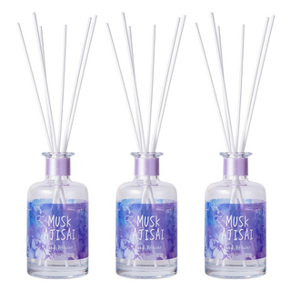 John's Blend 香氛擴香 140mL 梅雨季限定香, 繡球花麝香, 3瓶