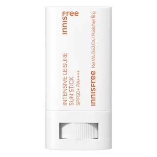 INNISFREE 台灣公司貨 強效防水休閒防曬棒 SPF50+ PA++++, 18g, 1支