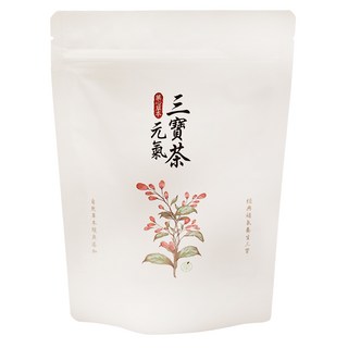 菓青市集 菓心草本元氣三寶茶三角茶包, 10包, 5g, 1袋