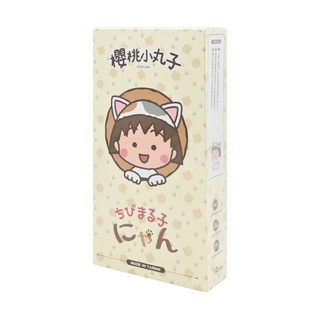 CAiRE 艾可兒 成人醫用口罩 櫻桃小丸子 可愛動物系列, 貓貓款, 12片, 1盒