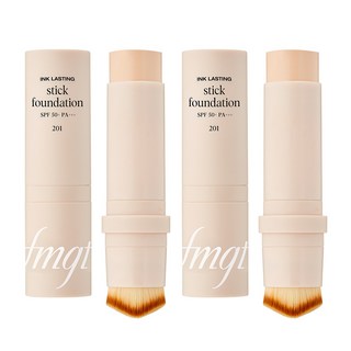 THE FACE SHOP 菲詩小舖 貼妝持久粉底棒 15g, 201號, 2入