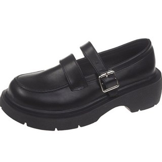 TCR 女款 Dina 37號 霧面瑪莉珍扣環樂福鞋