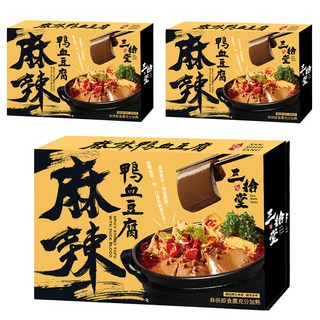 三拾堂 麻辣鴨血豆腐, 450g, 3盒
