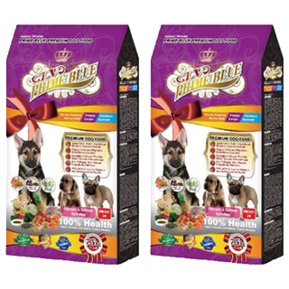 LV PRIME BLUE 藍帶 能量幼犬 乾飼料 第二階段成長設計, 雞肉鮭魚, 7.5kg, 2袋