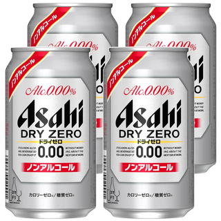 Asahi 朝日 無酒精啤酒風味飲, 4罐, 350ml